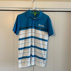 Hugo Boss green label tour issue golf polo size medium